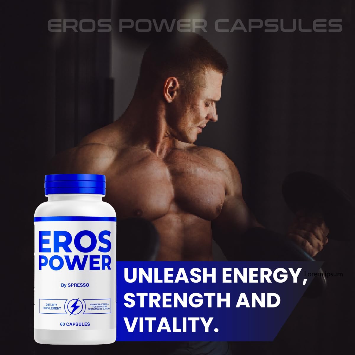 SPRESSO ErosPower Advanced Formula Capsules, 120 Capsules
