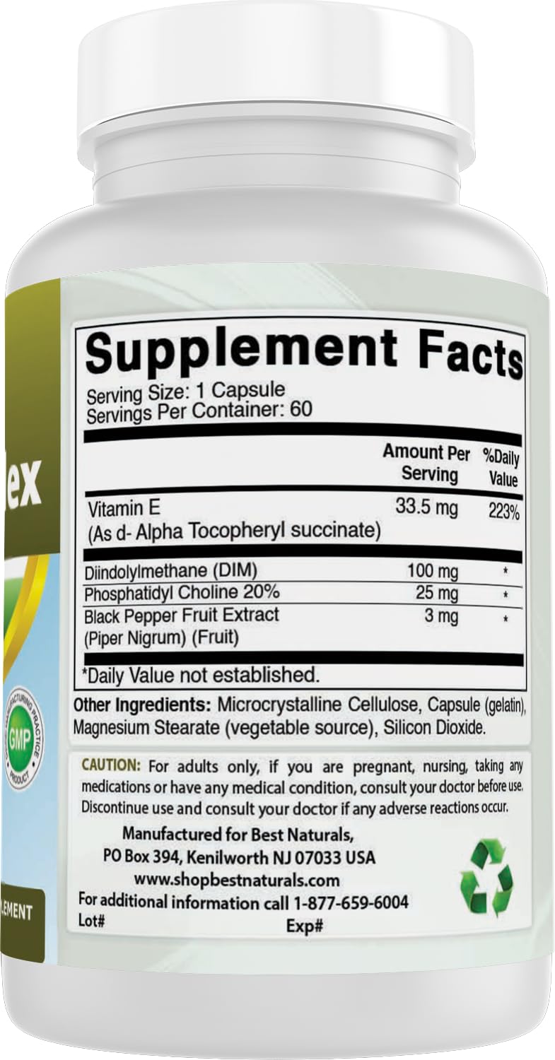 Best Naturals DIM Complex 100 mg Capsule 60 Capsules