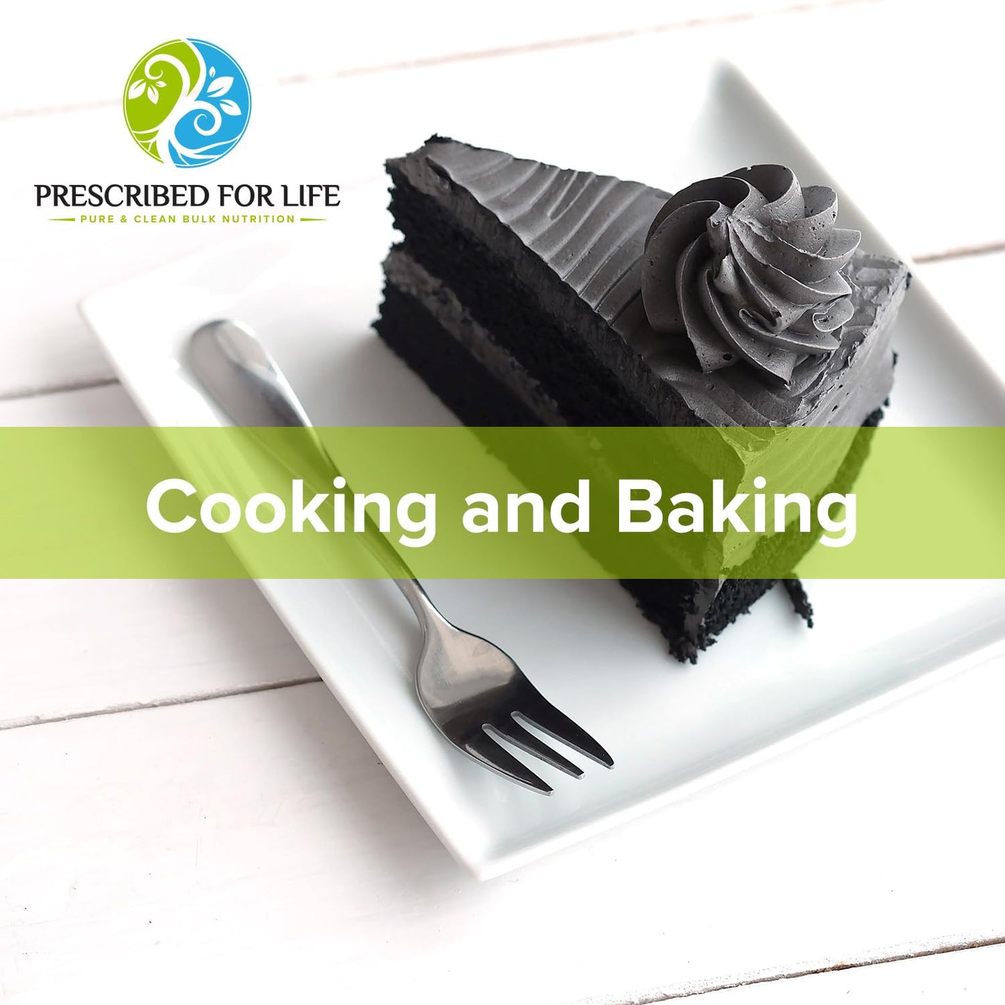 Prescribed For Life Activated Charcoal Powder, Coconut Shell Charcoal Ultra Fine Husk Food Grade, 704