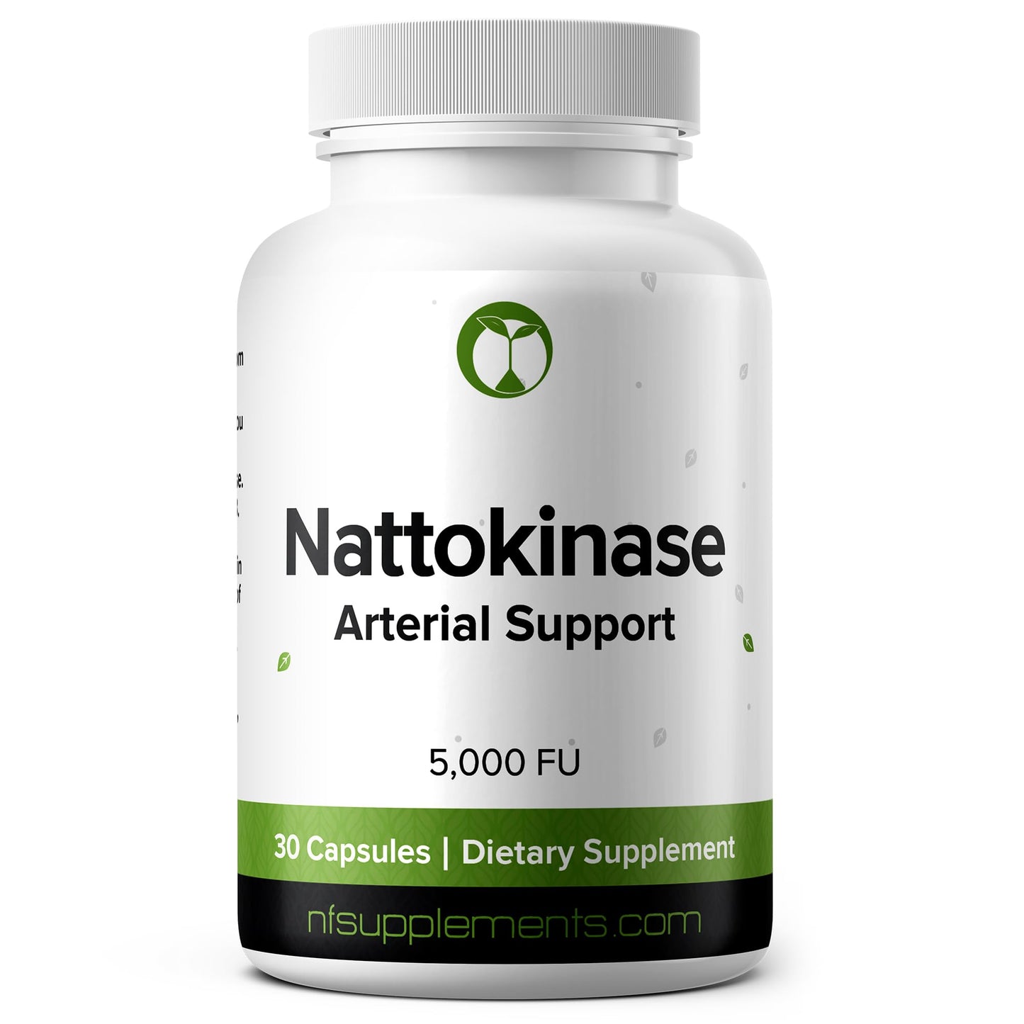 Natural Foundation Supplements Nattokinase 5000FU Arterial Support 30 Capsules