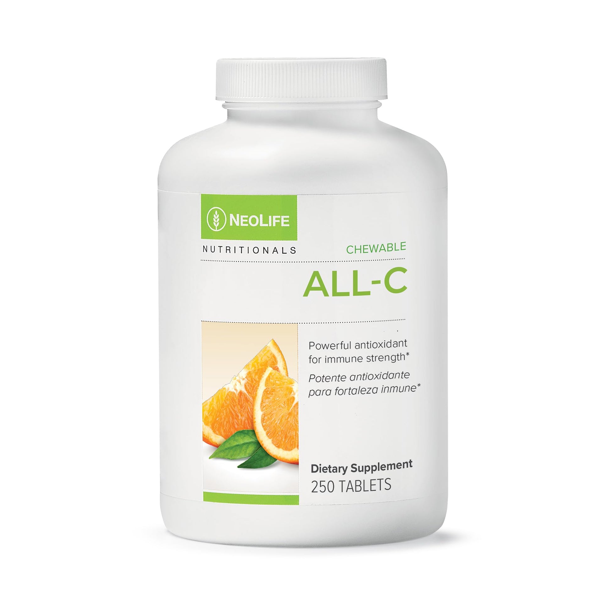 NeoLife All-C Vitamin C Chewable Tablets 250 Count