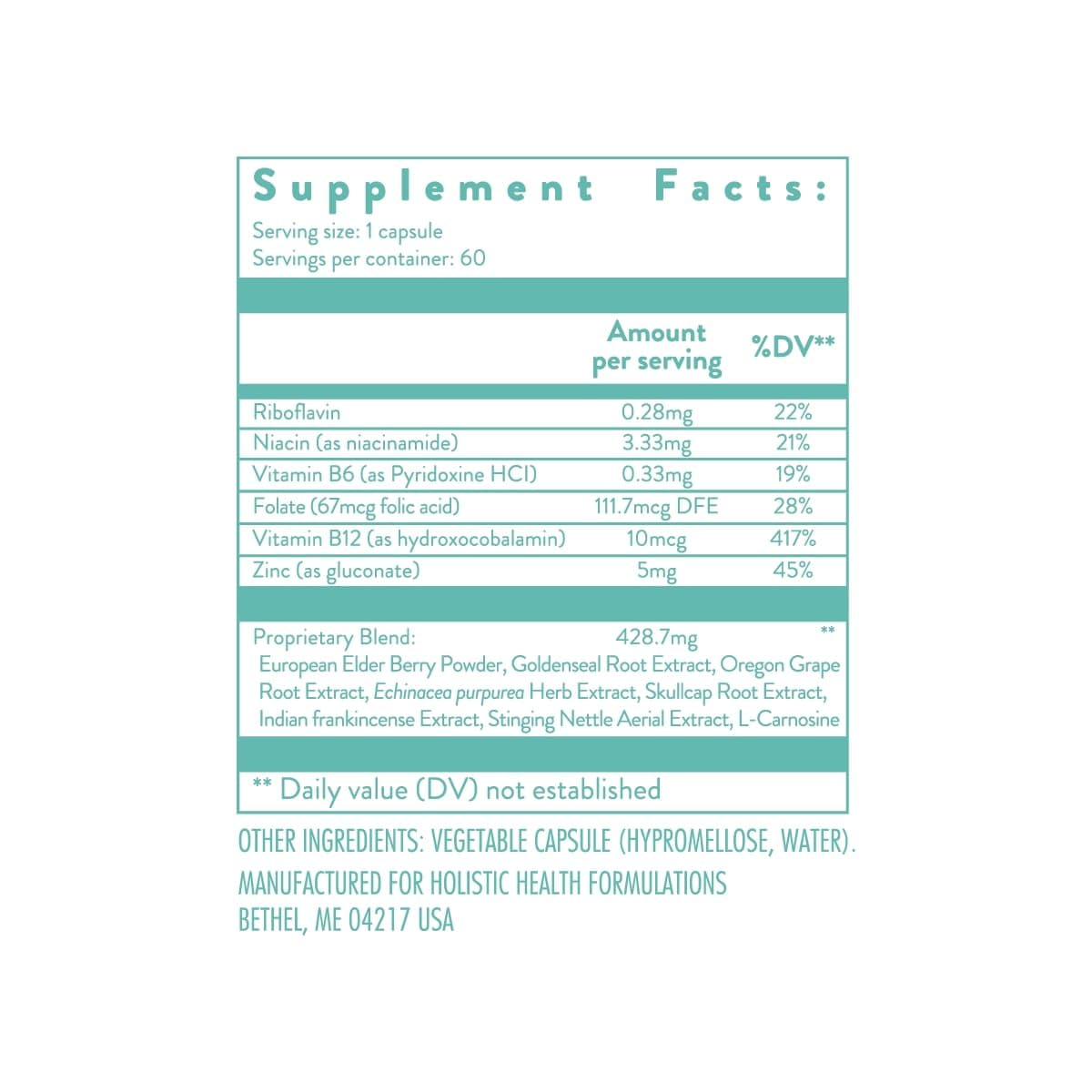 Holistic Health Seasonal Support 60 Capsules