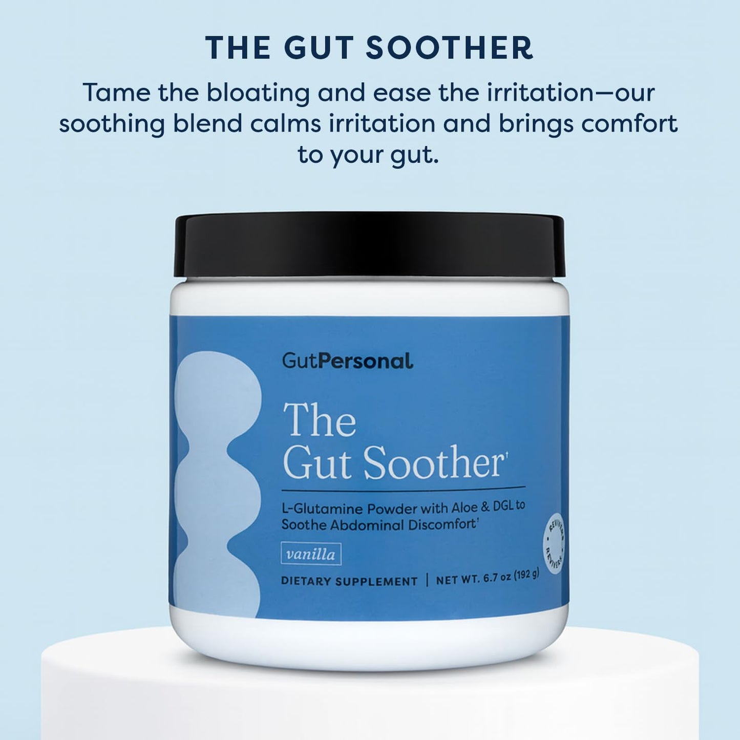 GutPersonal The Gut Soother L-Glutamine Powder 1 Ounce
