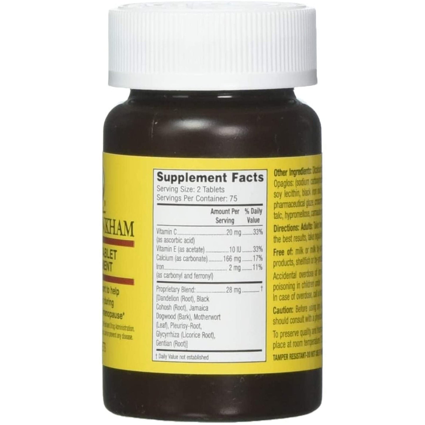 Lydia Pinkham Herbal Tablets, 450 Tablets