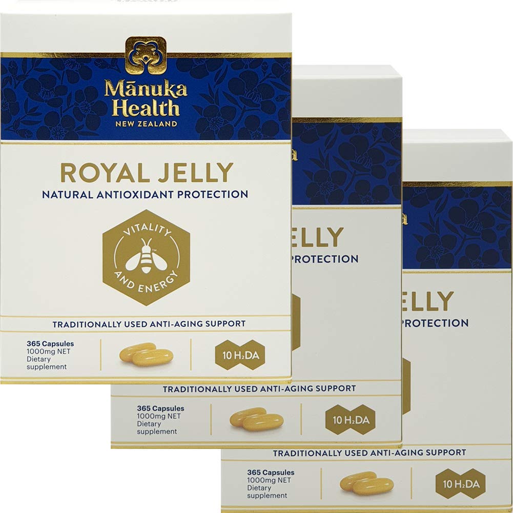 Manuka Health 10hda Royal Jelly 1000mg 1095 Capsules