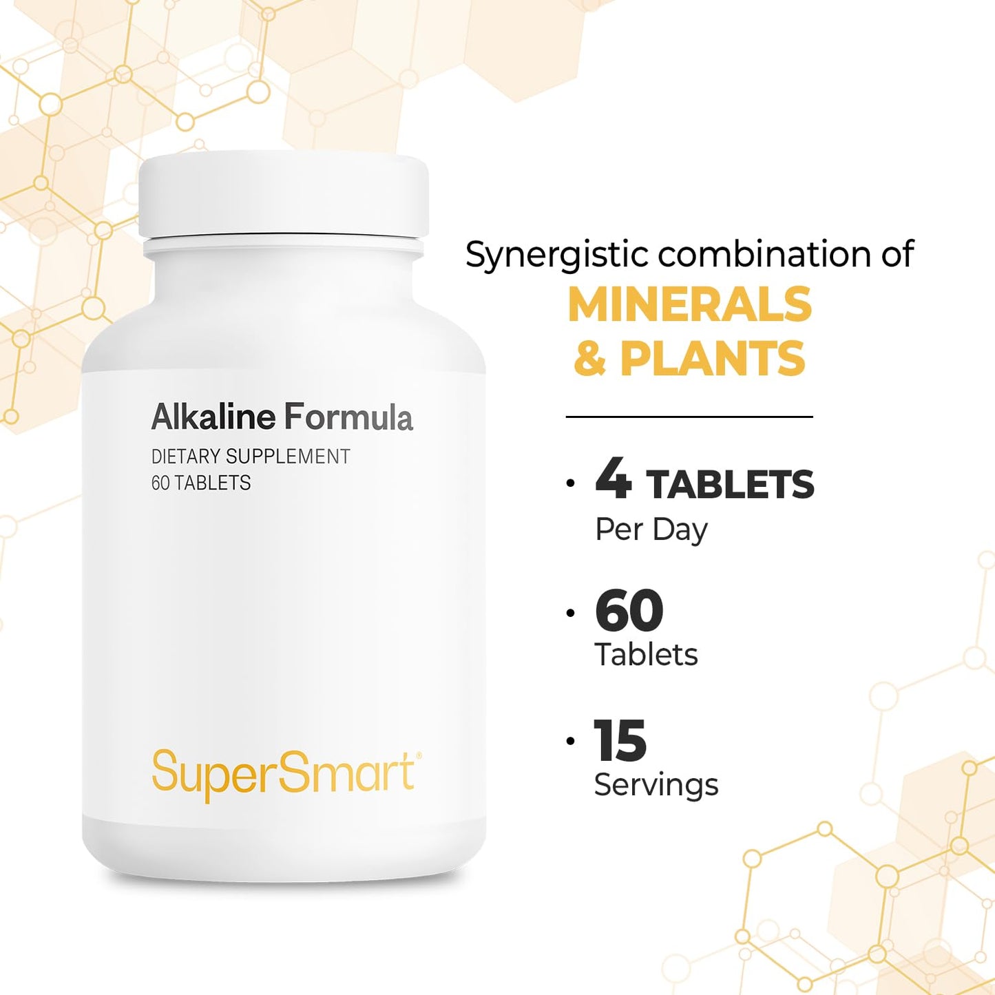 Supersmart Alkaline Formula Supplement (Advanced Formula) 60 Capsules
