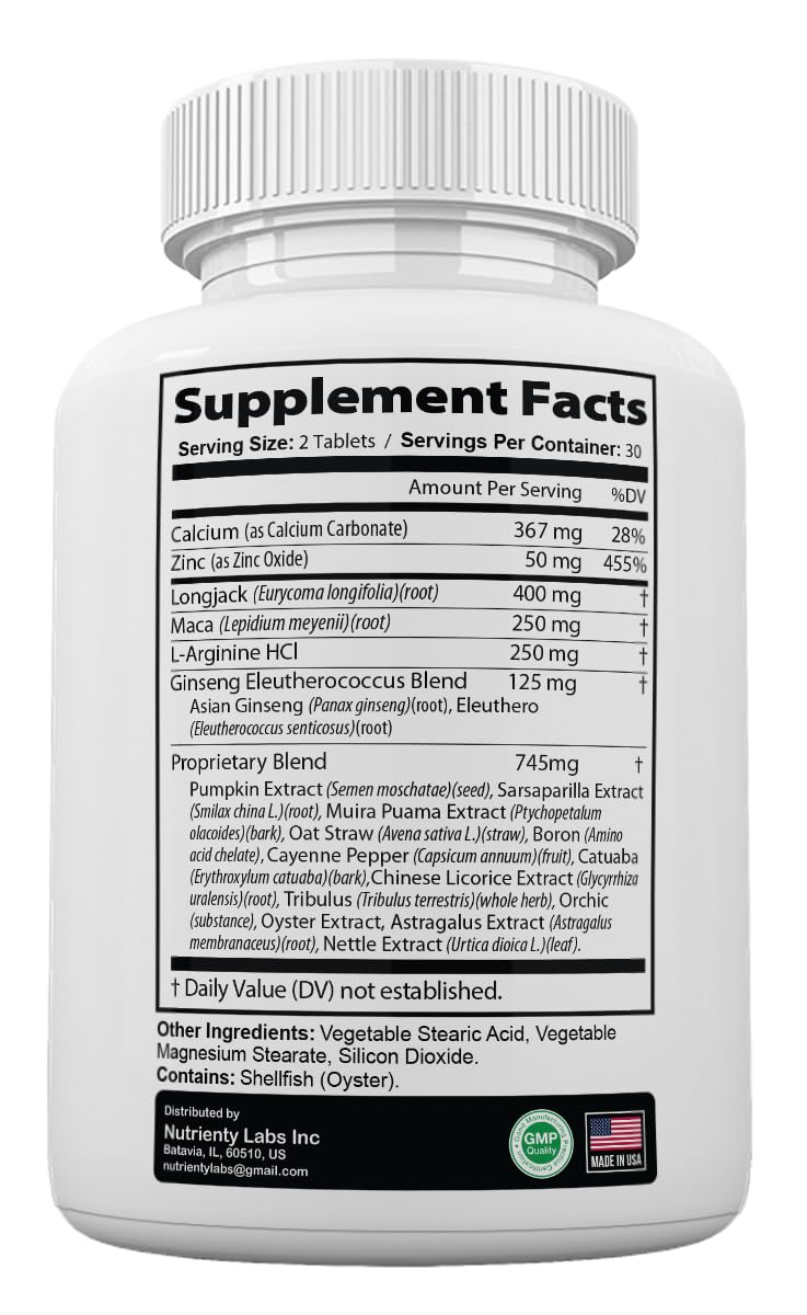 Zonata Nurexin Male Pills 60 Tablets