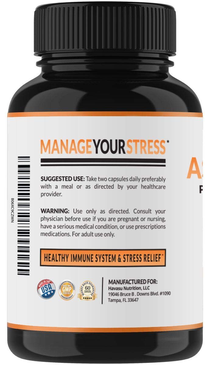 HAVASU NUTRITION Ashwagandha & Saw Palmetto L-Arginine Complex Capsules, 150 Count