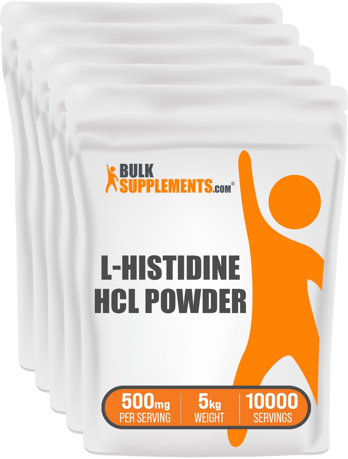 BulkSupplements L-Histidine HCl Powder 176.3