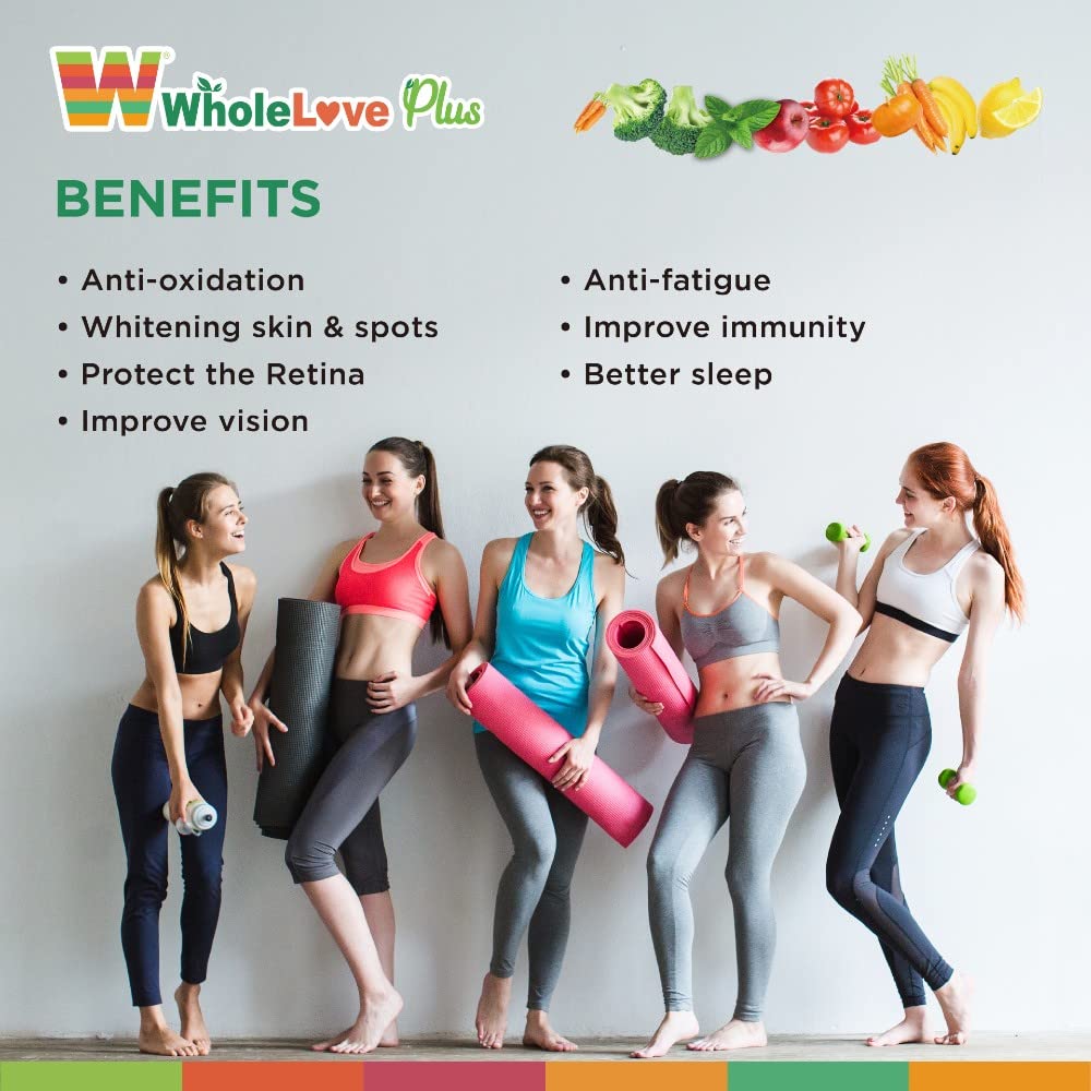 NOTO WholeLove Plus Women's Organic Whole Food Multivitamin Capsules, 60 Count