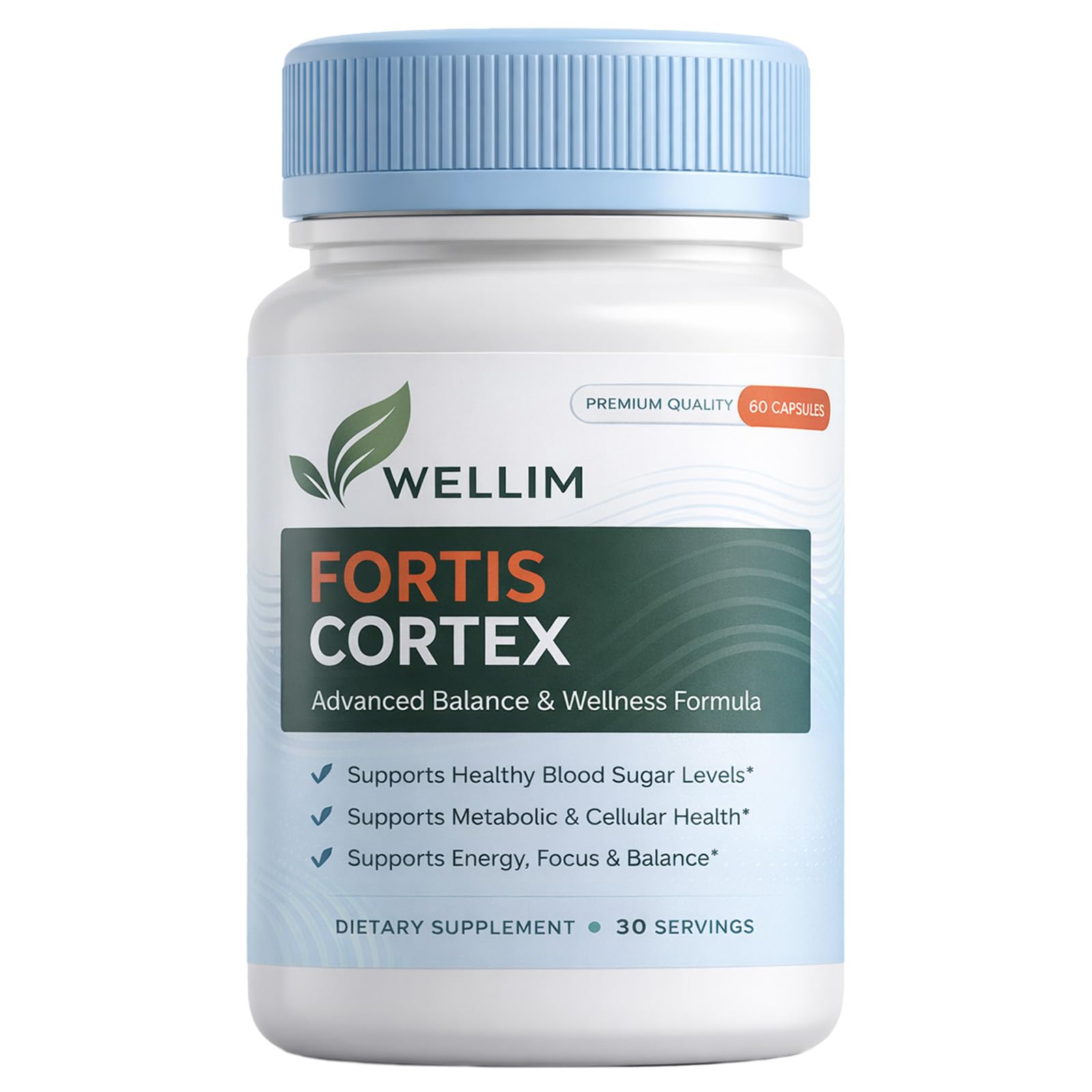 Herbies Wellim Fortiscortex 60 Capsules