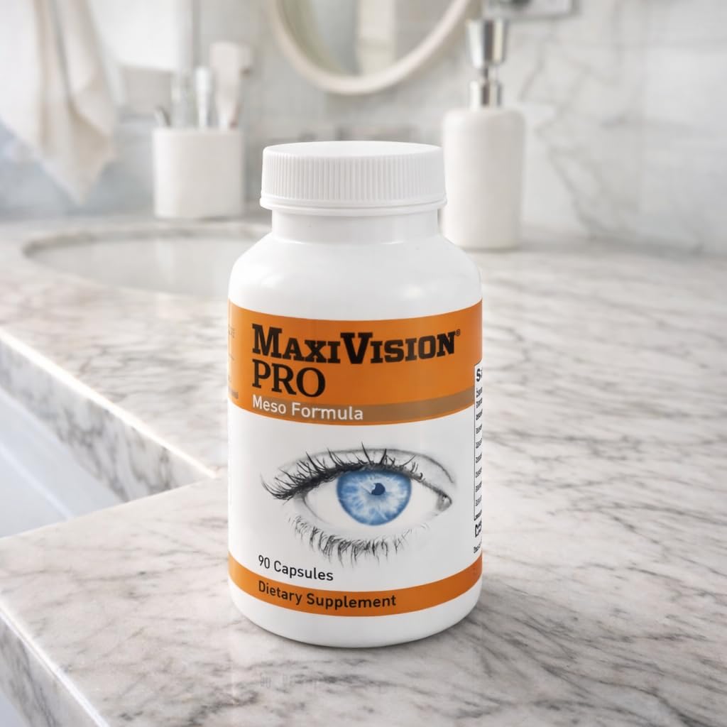 MaxiVision PRO Meso Formula Mesozeaxanthin Lutein Zeaxanthin 30 Capsules