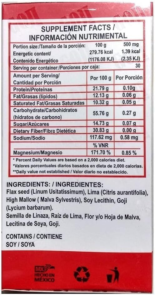 Generic Goji Trim 500 mg Capsule, 30 Count