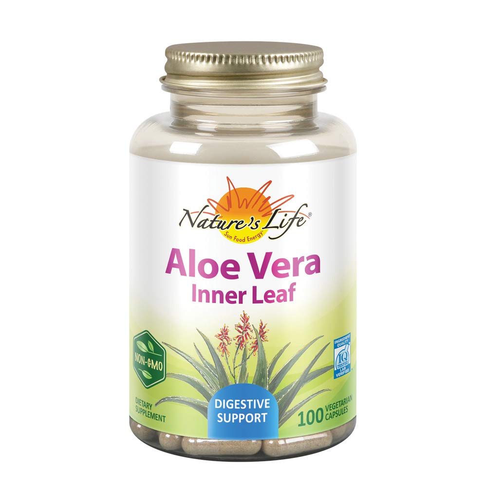 Nature's Life Aloe Vera Inner Leaf Capsules 100
