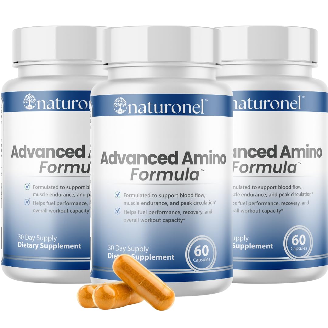 Naturonel Advanced Amino Formula Capsules, 60 Capsules