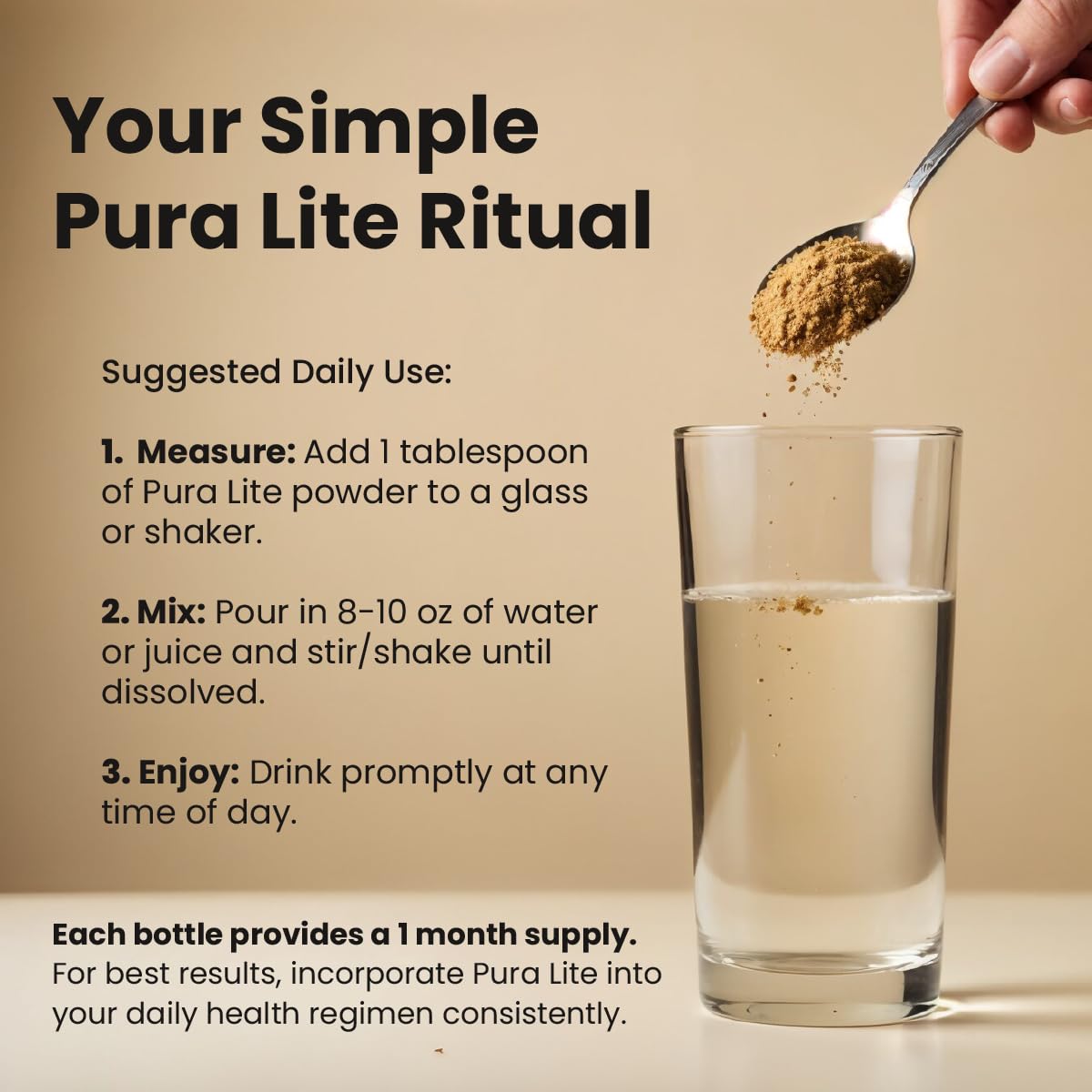 Miracles of Health Pura Lite Daily Gentle Toxin Binder & Digestive Mix Powder 8 oz