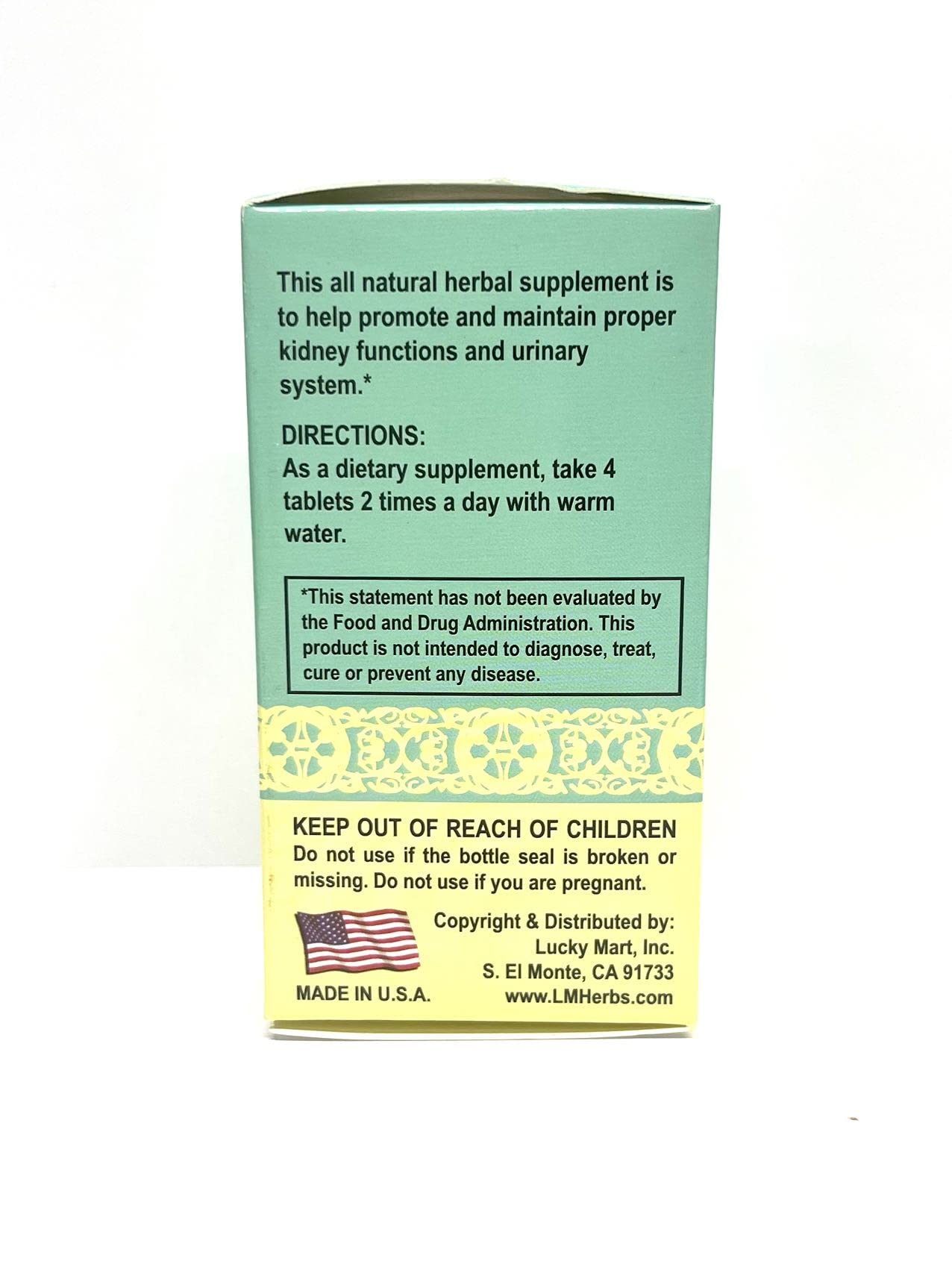Lao Wei Shilingtong Herbal Supplement Tablets, 1 Count