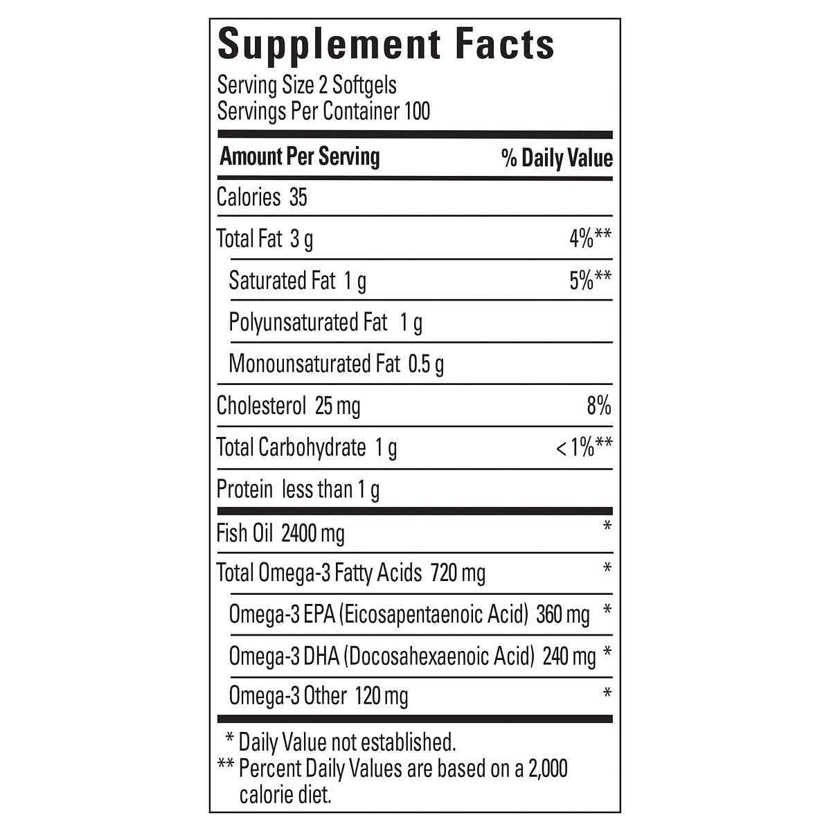 Nature Made Fish Oil 1200 Mg (360 Mg Omega-3) 200 Softgels