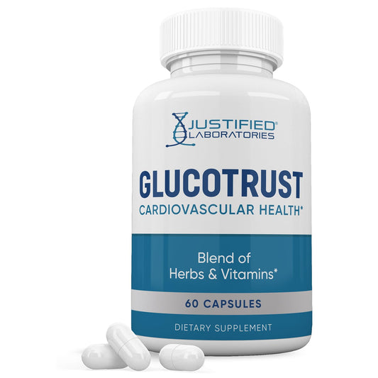Justified Laboratories Glucotrust Advanced Formula Capsule 60 Count