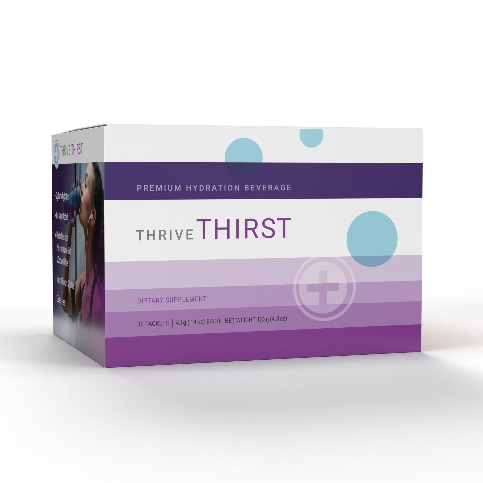 Le-Vel Thrive Thirst Electrolyte Powder with Amino Acids, 30 Pack