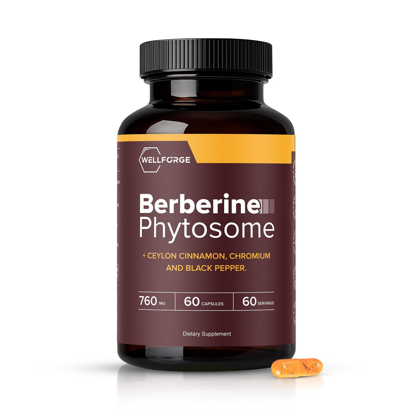 WellForge Berberine Phytosome 550mg, 60 Capsules