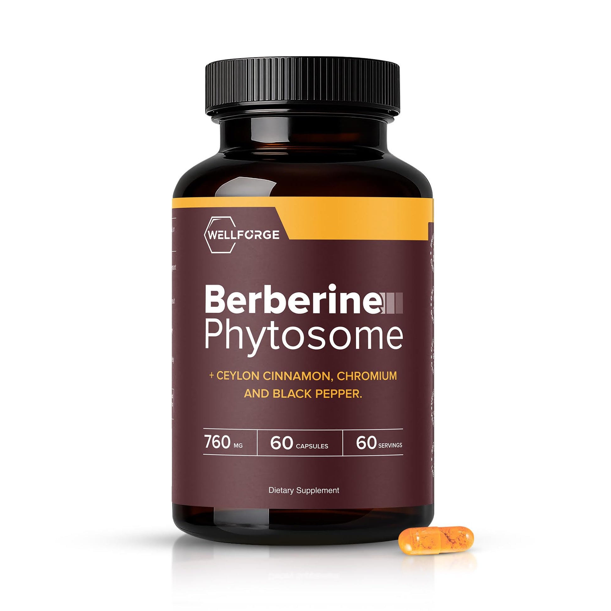 WellForge Berberine Phytosome 550mg, 60 Capsules