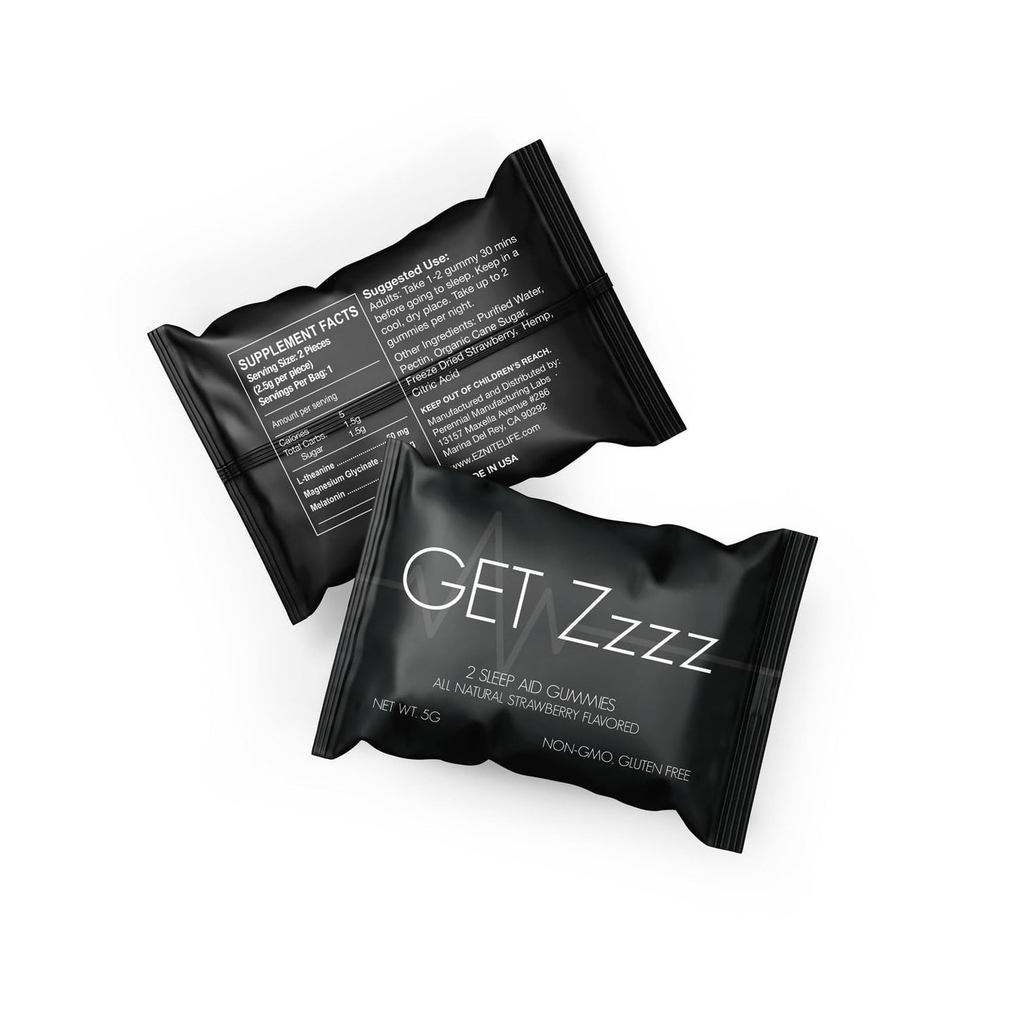 E-Z Nite GET Zzzz Sleep Gummies, Gummy, 12 Count