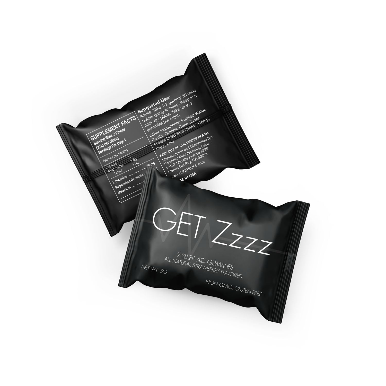 E-Z Nite GET Zzzz Sleep Gummies, Gummy, 12 Count