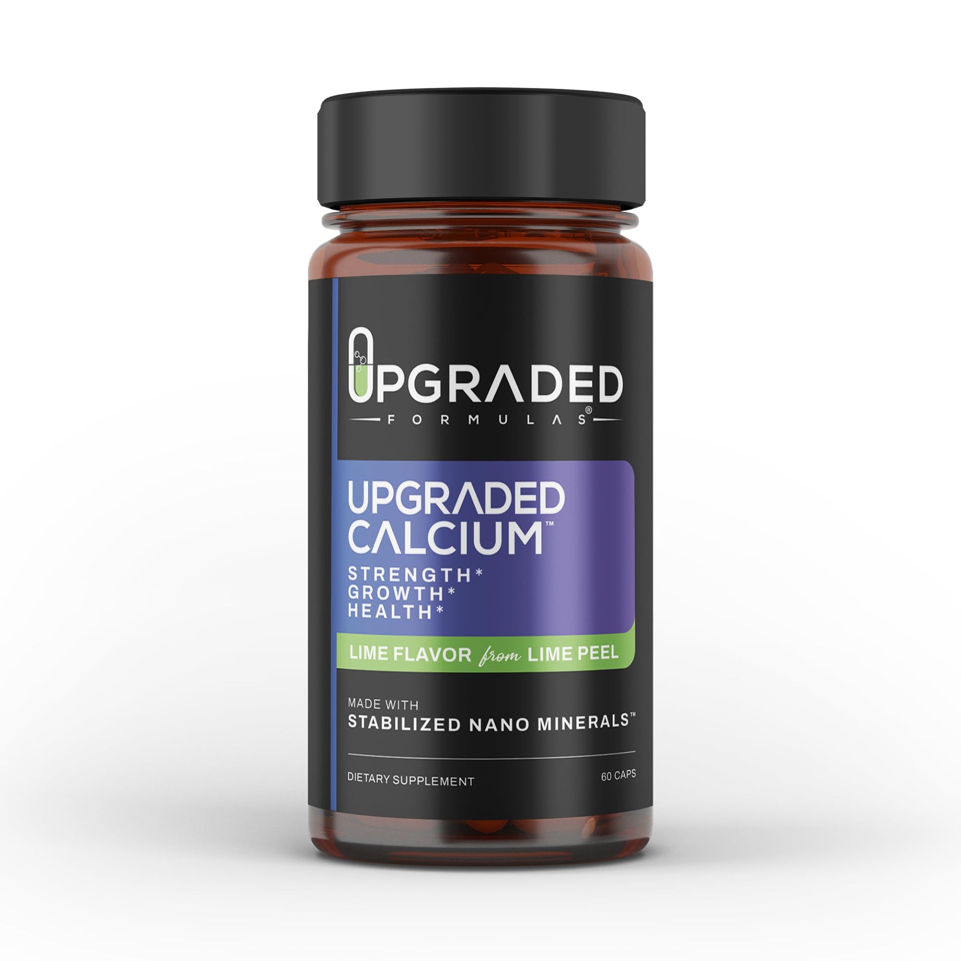 Upgraded Formulas Calcium Supplement Capsule 1 Count