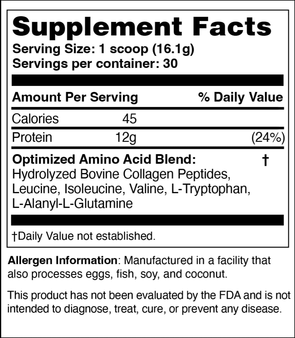 Trim Healthy Mama Optimized Collagen Protein Powder, 17 oz