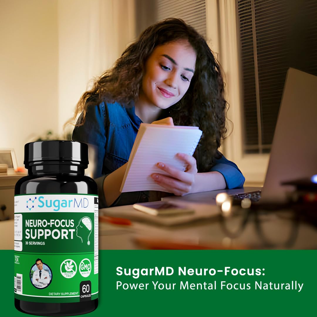 SugarMD Neuro-Focus Support 60 Capsules
