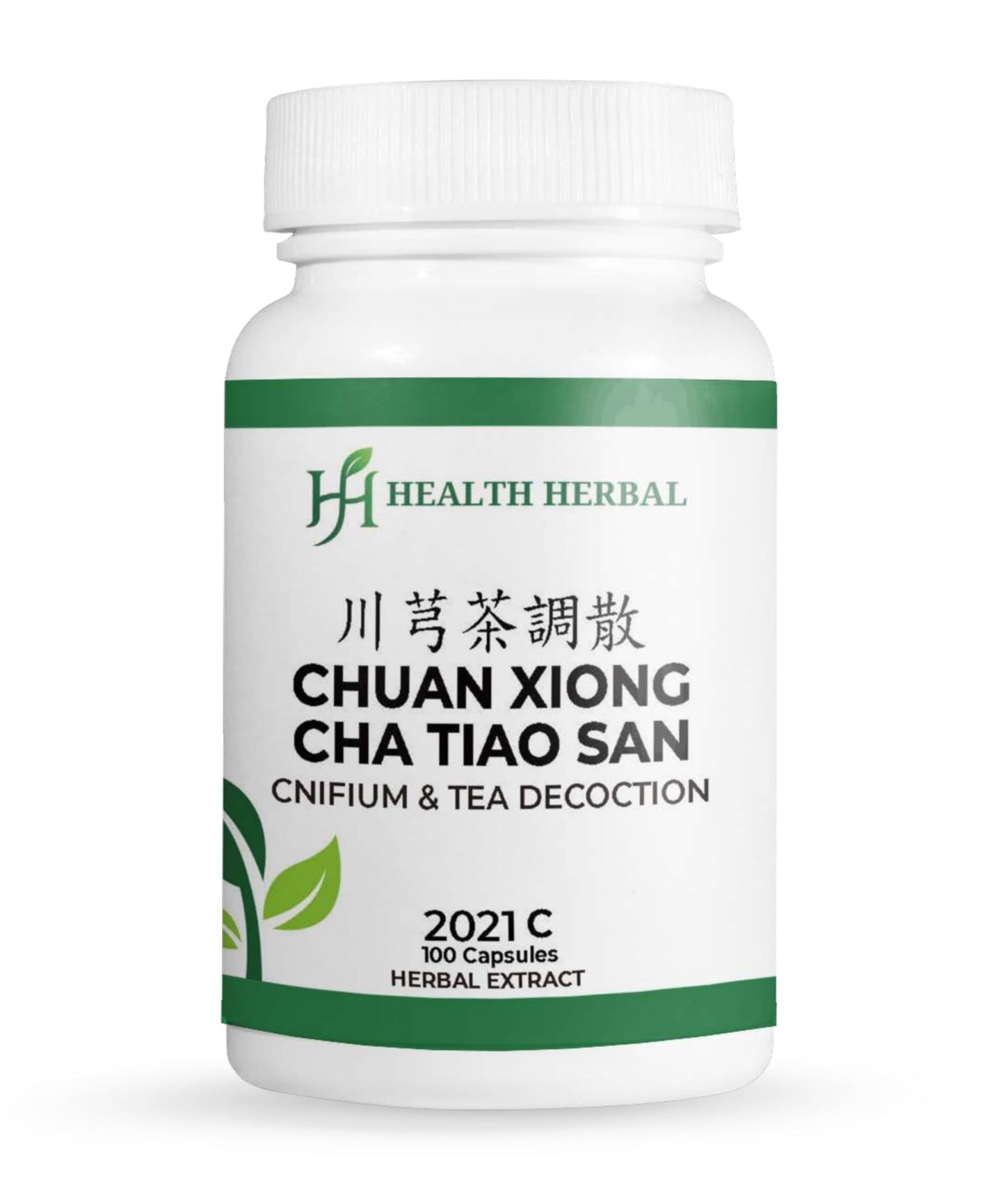 Health Herbal HH2021C Chuan Xiong Cha Tiao San/Cnifium & Tea Decoction, 100 Capsules