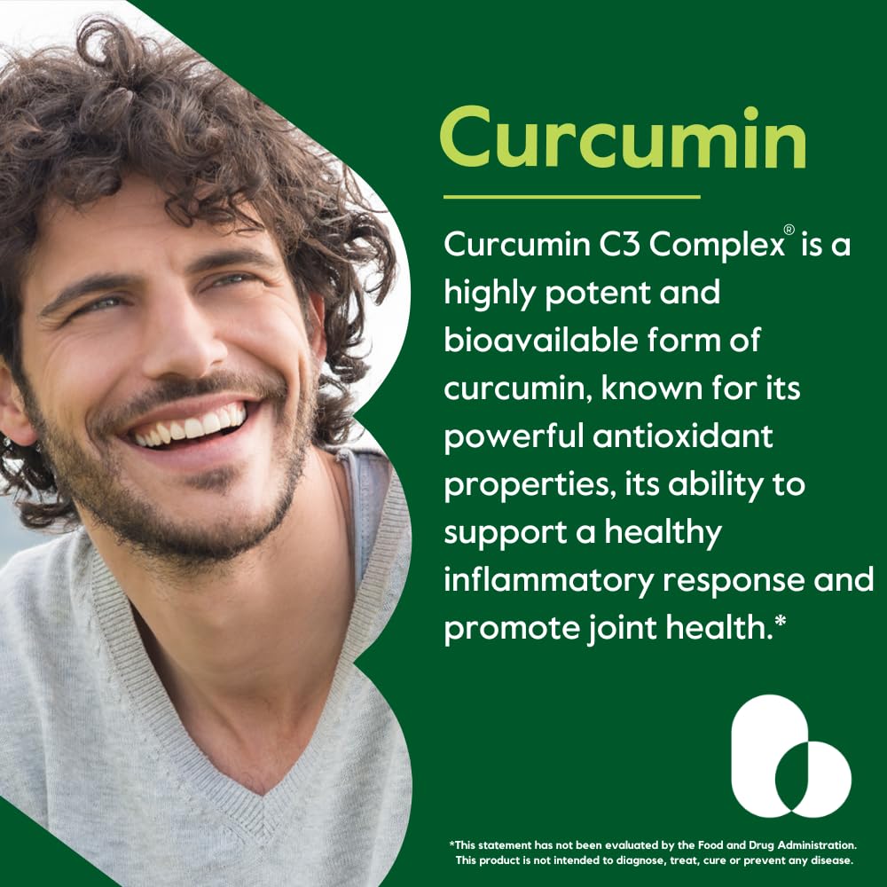 BESTVITE Curcumin 510mg (Turmeric) Capsules, 120 Count