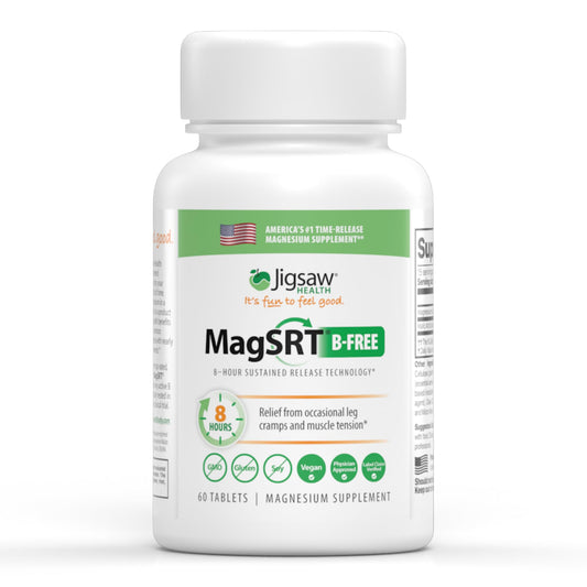 Jigsaw Health MagSRT (B-Free) Magnesium Malate Tablets, 60 Tablets