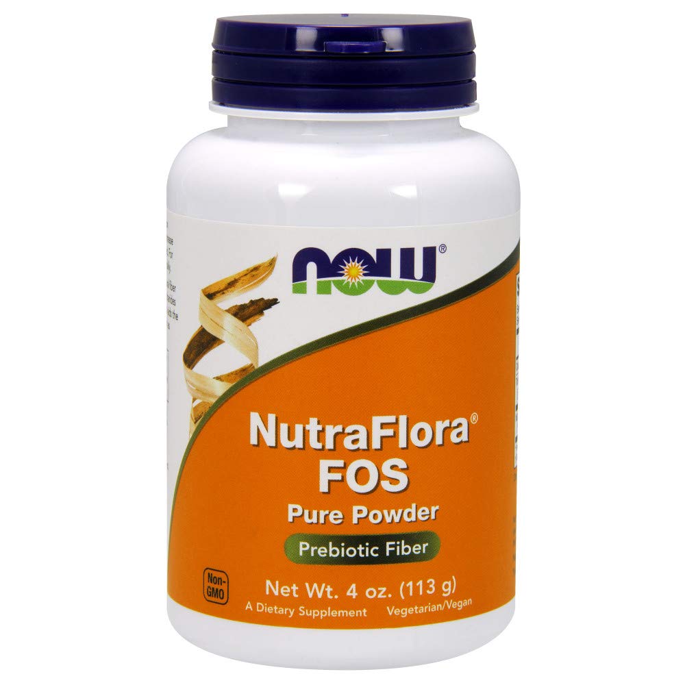 NOW Foods NutraFlora FOS Powder 8 oz
