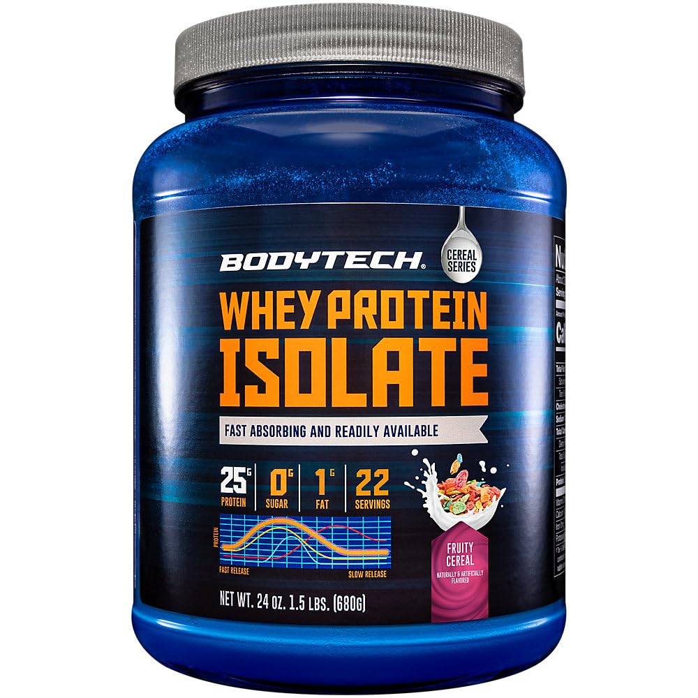 BodyTech Whey Protein Isolate Powder 24 Servings