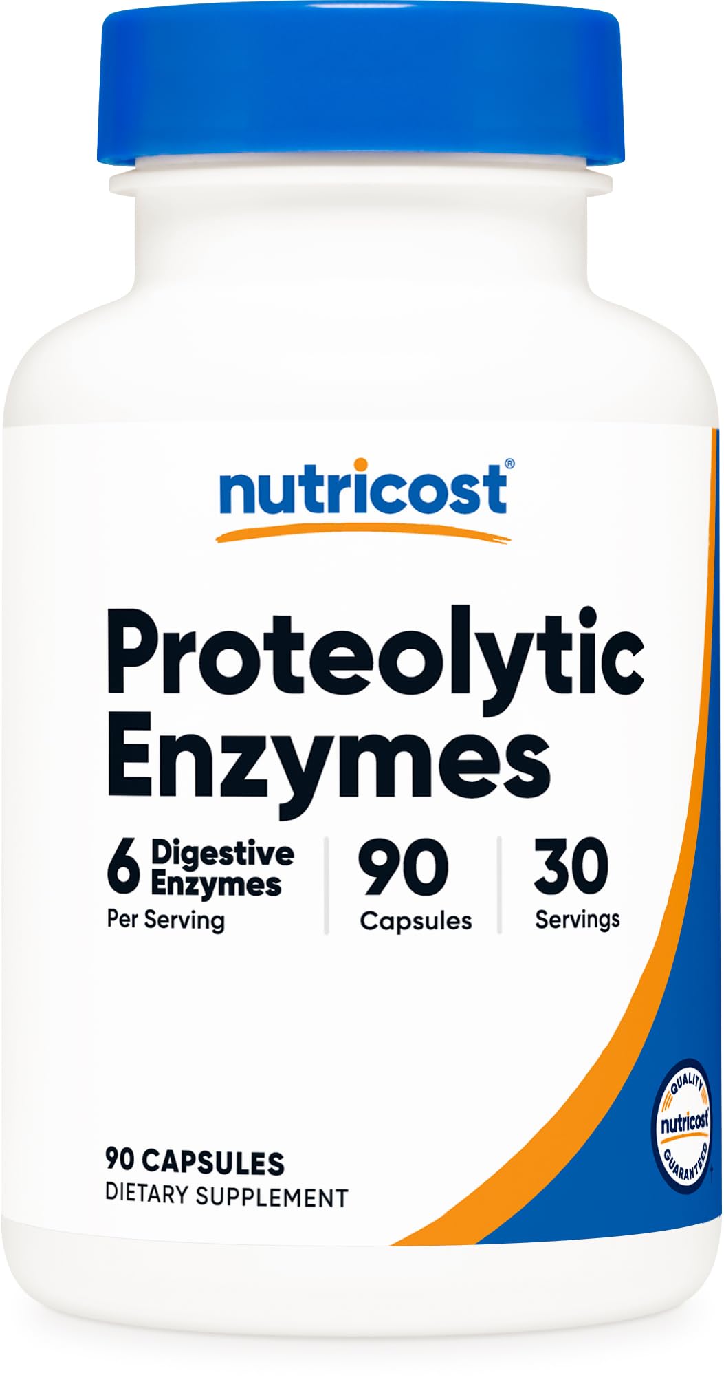 Nutricost Proteolytic Enzymes (6 Digestive Enzymes) Capsules 90