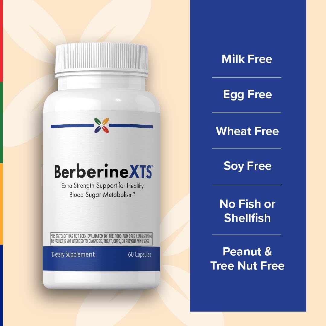 Stop Aging Now Berberine HCL Extract Supplement Capsule, 60 Capsules