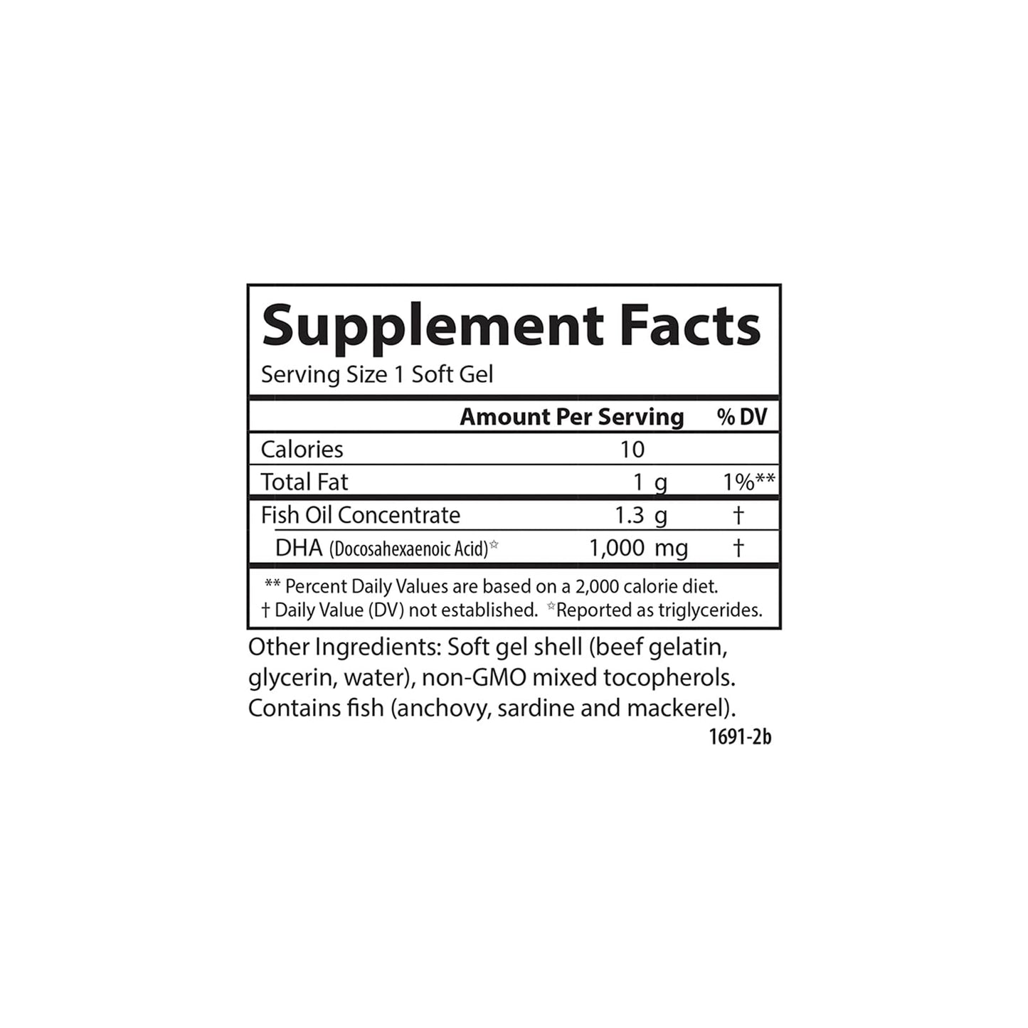 Carlson Elite DHA Gems Softgels 60 Count