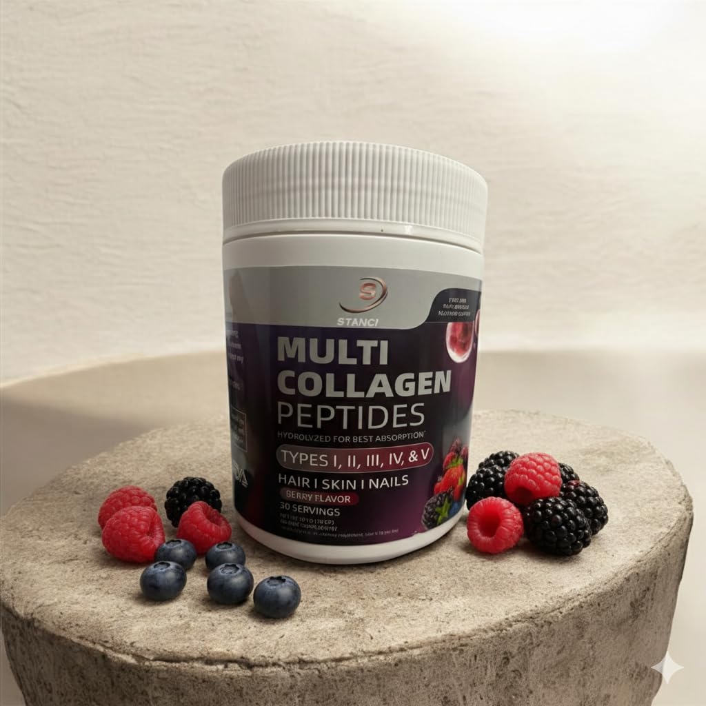 Generic Multi Collagen Peptides Supplement Powder 1 Ounce (Pack of 1)