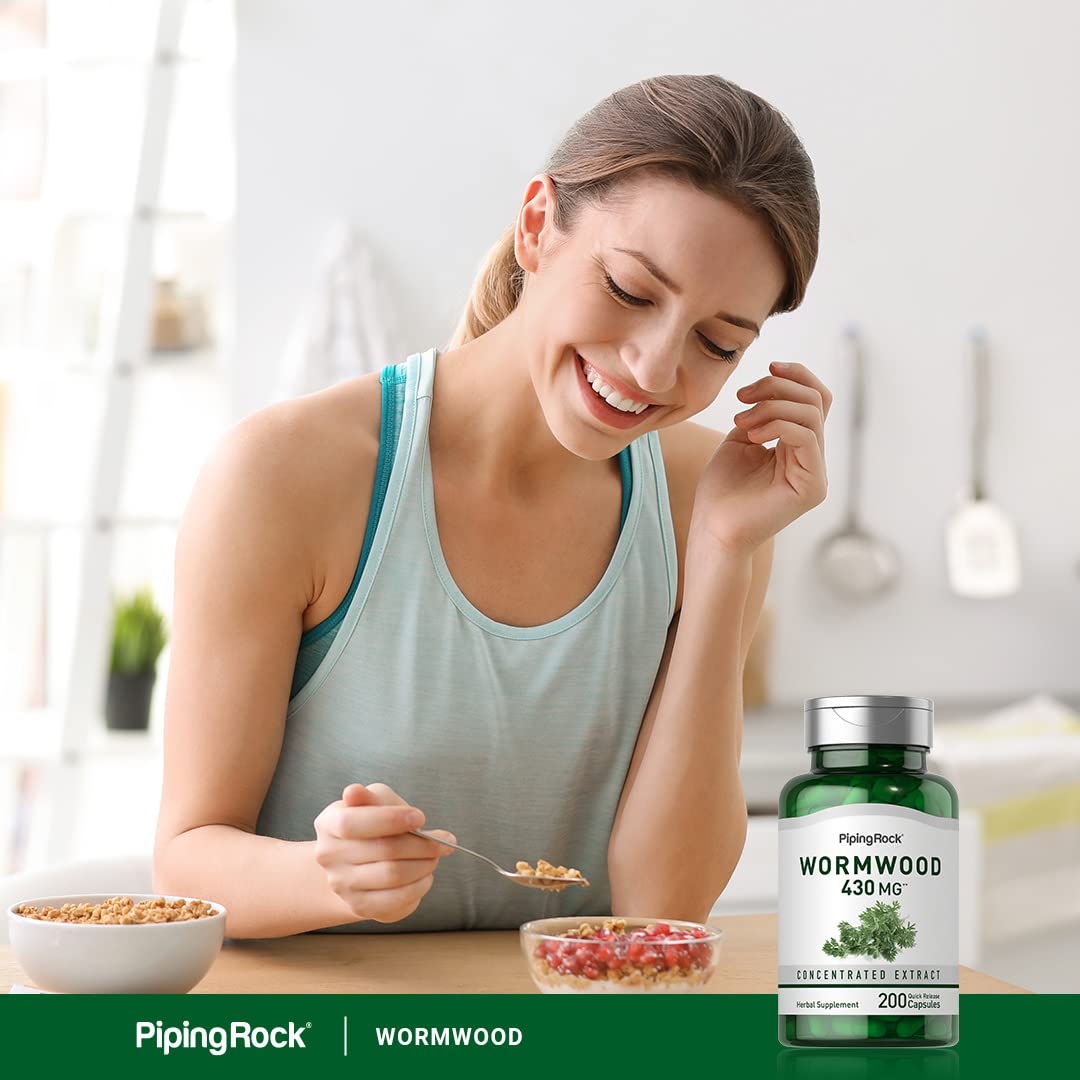 Piping Rock Wormwood Capsules 200 Count