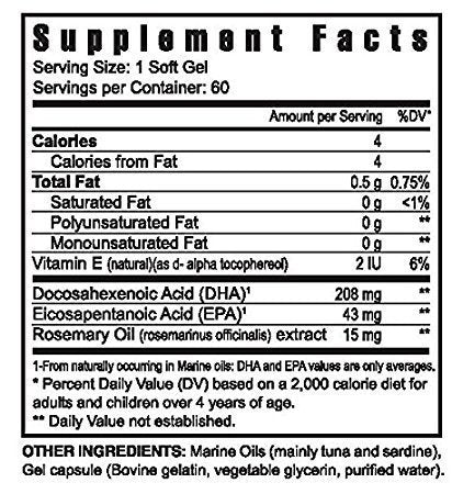 Youngevity S.M.A.R.T. Fx Sustained Memory and Retrieval Time Softgels 2 Pack
