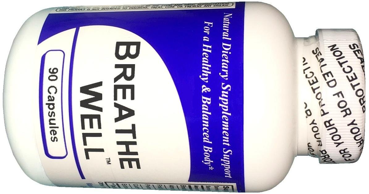 Get Well Natural, LLC Breathe Well 100 Capsules