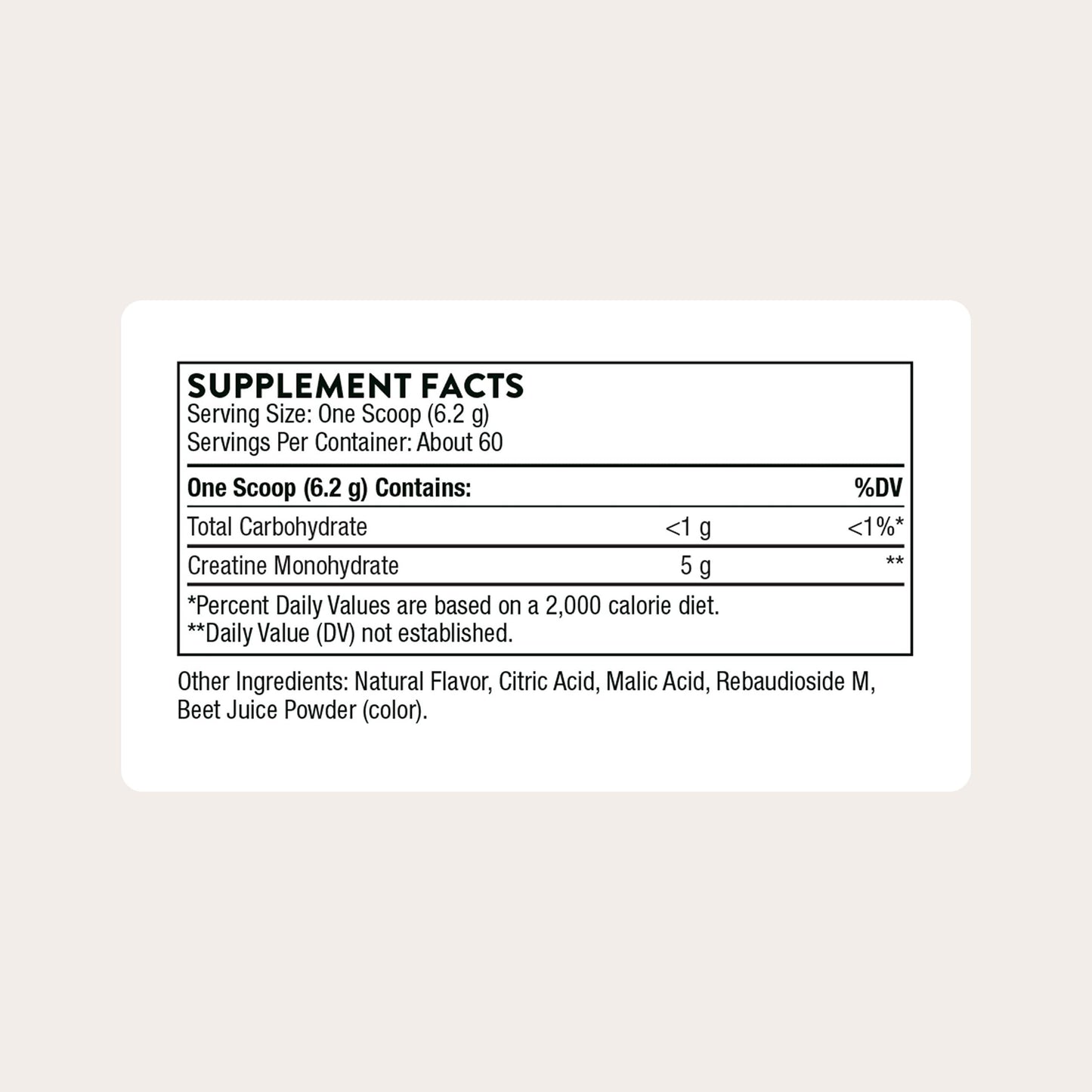 THORNE Creatine Micronized Creatine Monohydrate Powder, 60 Servings