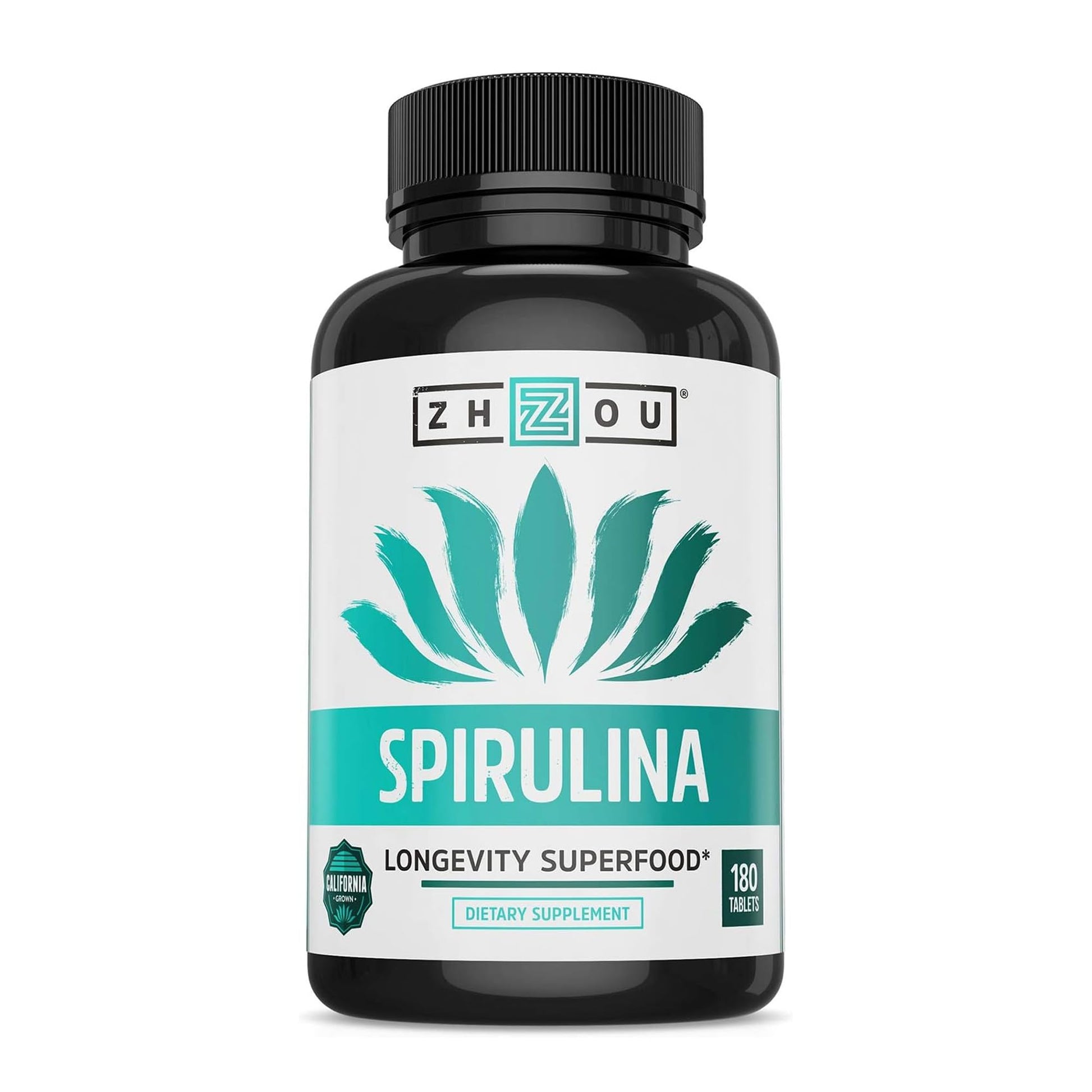 ZHOU Spirulina 180 Tablets