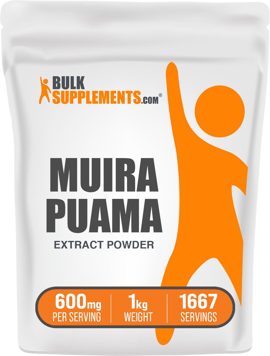 BulkSupplements Muira Puama Extract Powder, 35.27 Ounces