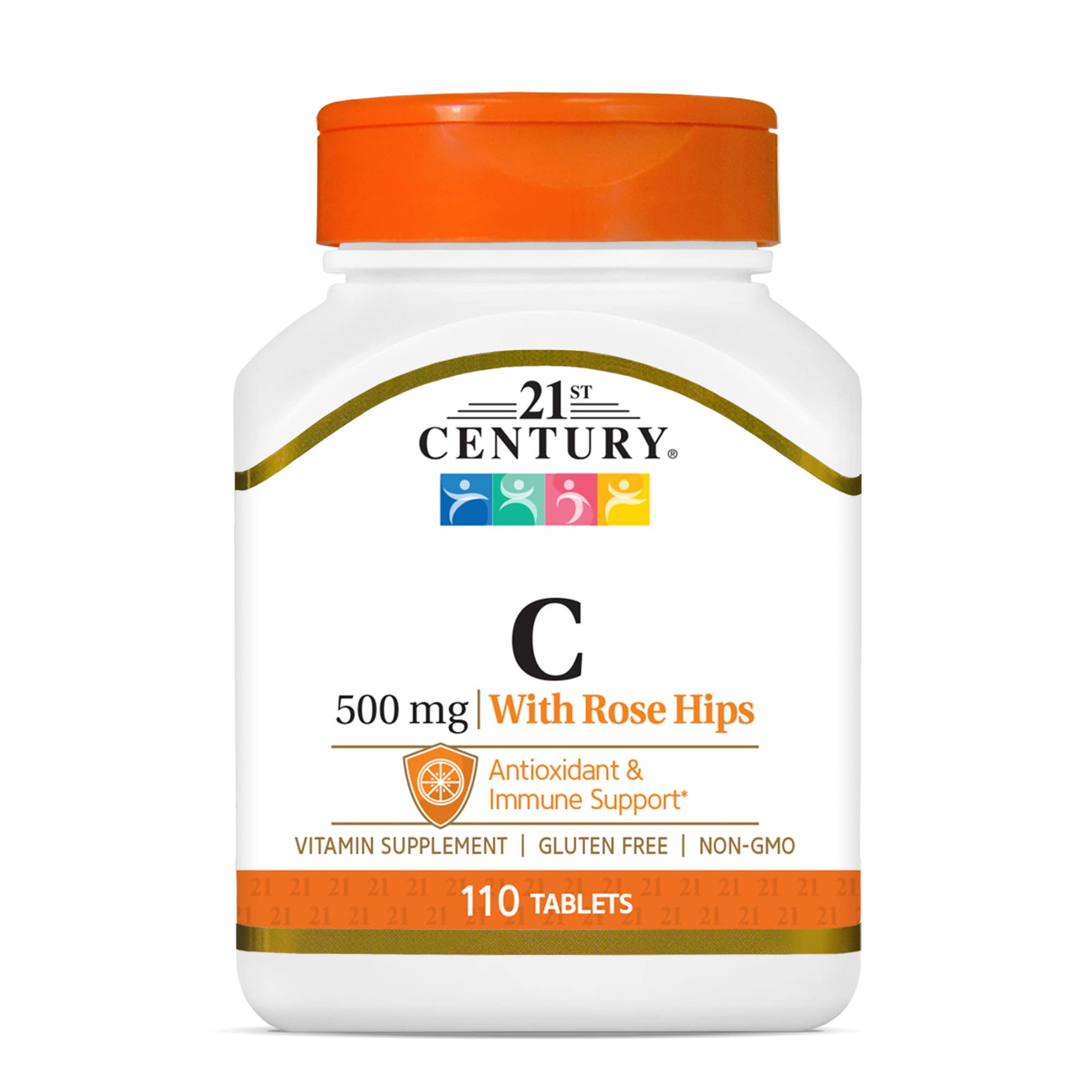 21st Century C 500 mg with Rose Hips Tablet, 330 Tablets