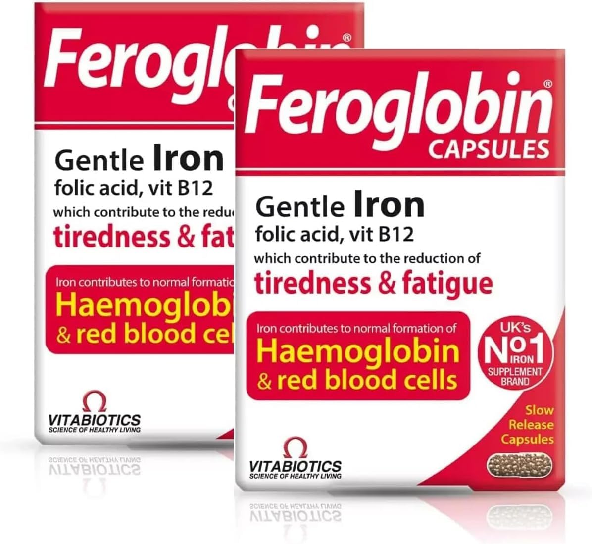 Generic Feroglobin Gentle Iron Capsules 2 Pack