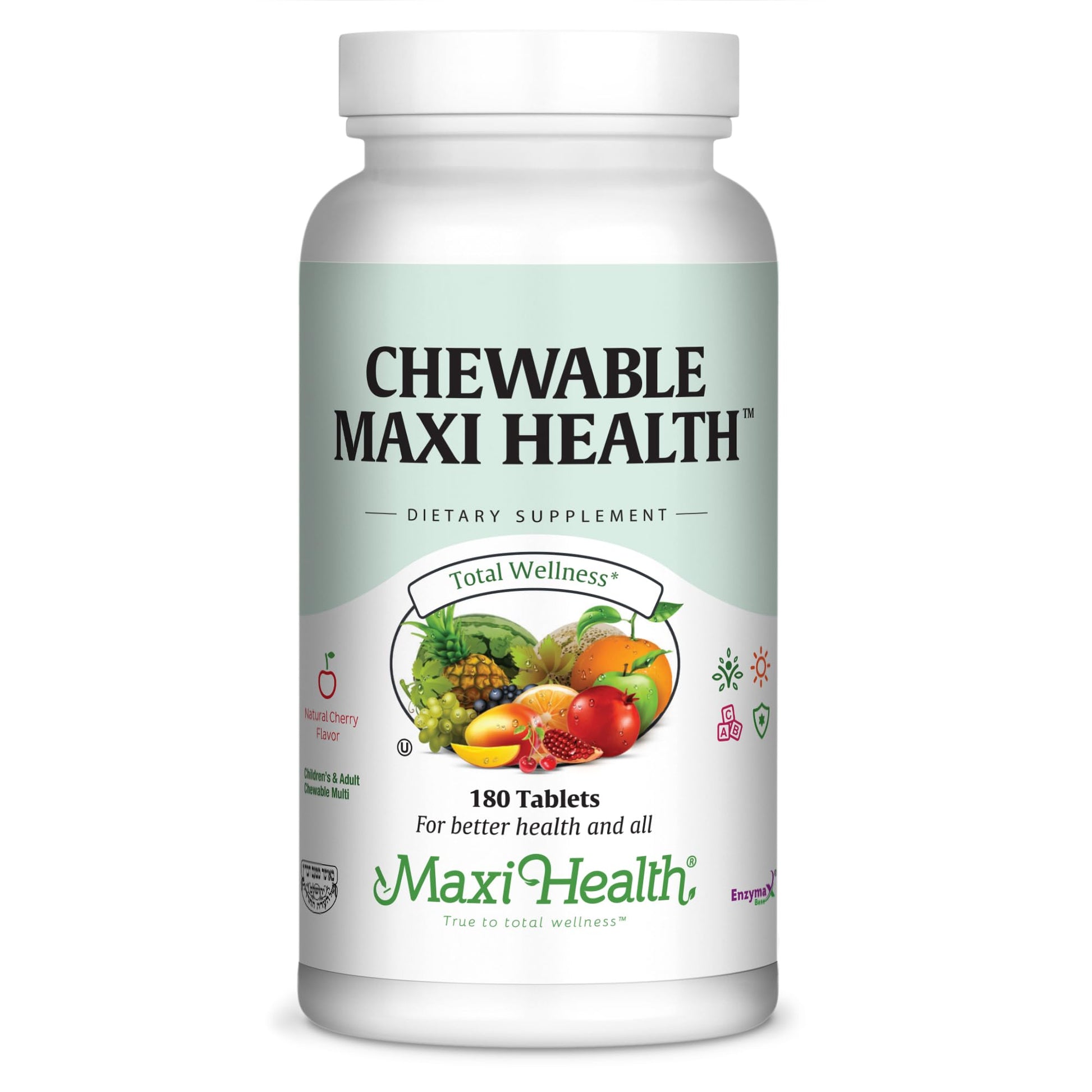 Maxi Health Multivitamin Tablet for Kids, Teens and Adults, 180 Tablets