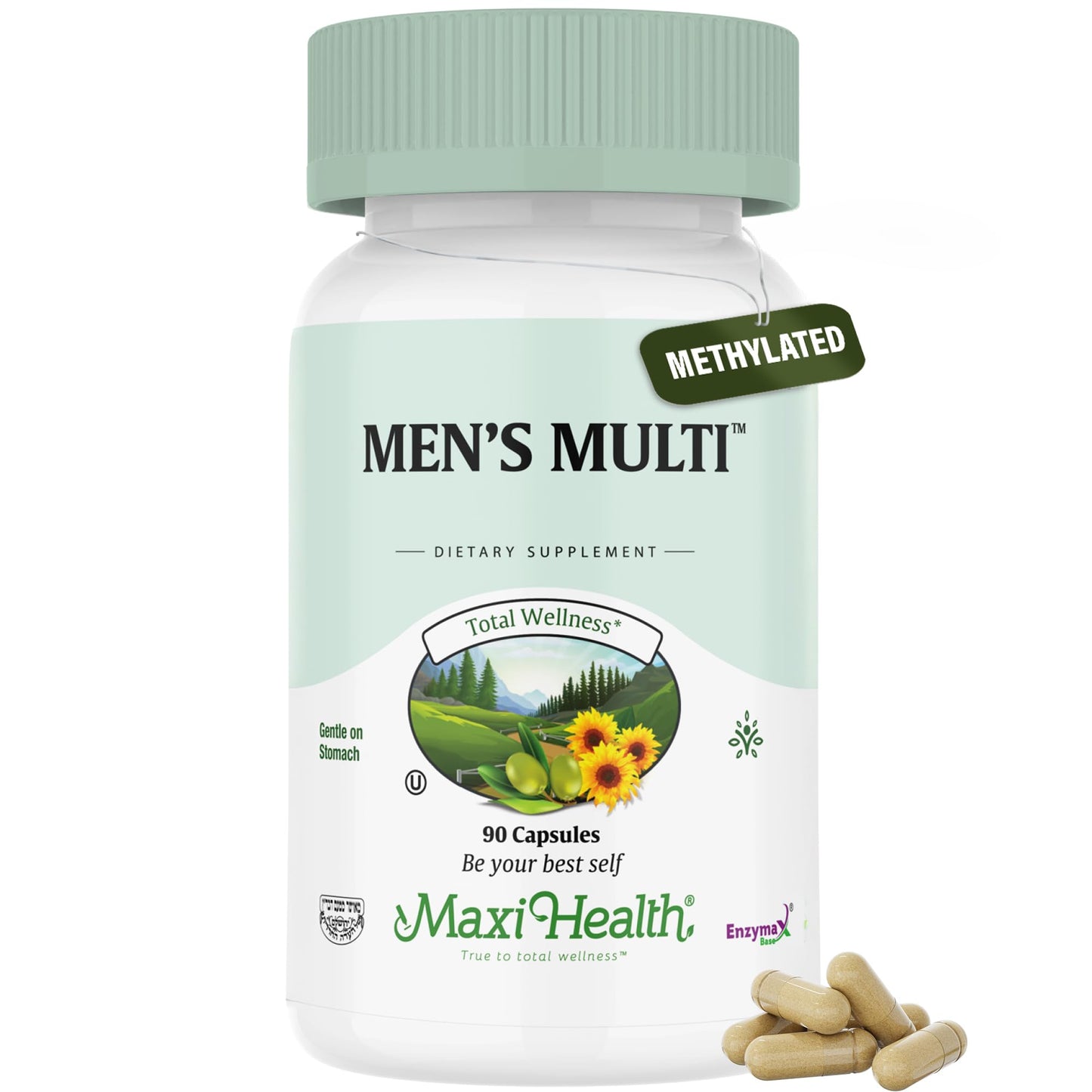 Maxi Health Men's Methylated Multivitamin, 90 Capsules